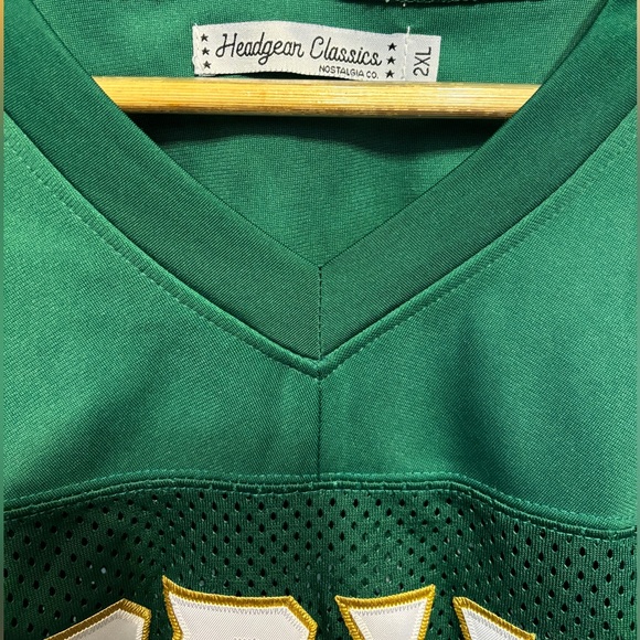 JuJu Smith-Schuster Long Beach POLY HS Jersey Men’s 2XL Green #9 Stiched - Picture 7 of 7